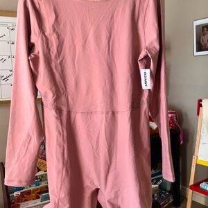 Old Navy Blush Long Sleeve  shots Jumpsuit